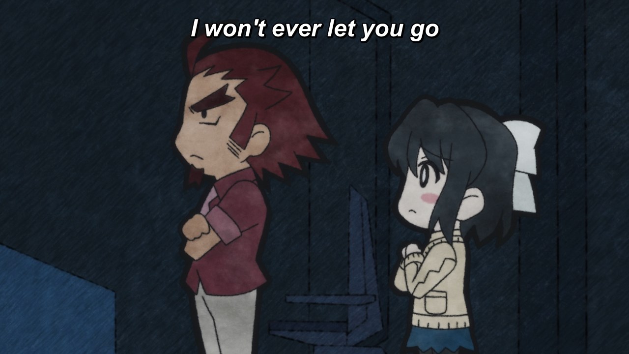 Miku's Lyrics: I won't ever let you go